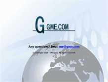 Tablet Screenshot of gme.com