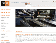 Tablet Screenshot of gme.com.vn